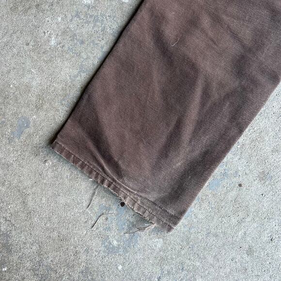 Vintage carhartt faded brown double knee work wear carpenter pants - Picture 8 of 8